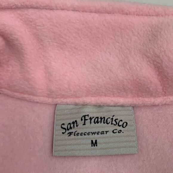 San Francisco Fleecewear Co.Full Zip Thermal 2- Tons Jacket Women Size M - Picture 11 of 12